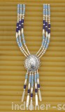 Wunderschne Kette hellblau, blau