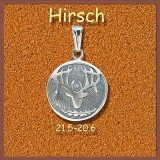 Indianeramulett, Sternzeichen Hirsch (Zwillinge)