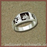 Navajo Schmuck Ring Wolfsdesign