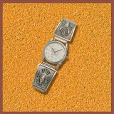 Wundervolle Herrenuhr mit dem Abbild eines Indianerhuptlings