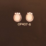 Wunderschner Ohrstecker Opal und aus echtem Sterlingsilber