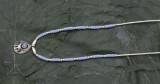 Kette Brentatze aus Sterlingsilber hellblau aus Sterlingsilber