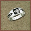 Indianer Sterlingsilber Ring Adler