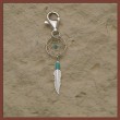 Indianer Charm Dreamcatcher aus Sterlingsilber